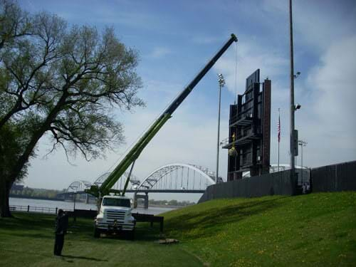 Construction Site - Mobile Crane Service in Bettendorf, IA