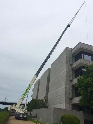 Past jobs - Crane Work in Bettendorf, IA